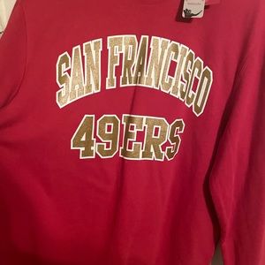 NFL San Francisco 49ers Sweatshirt Size 2xL NWT